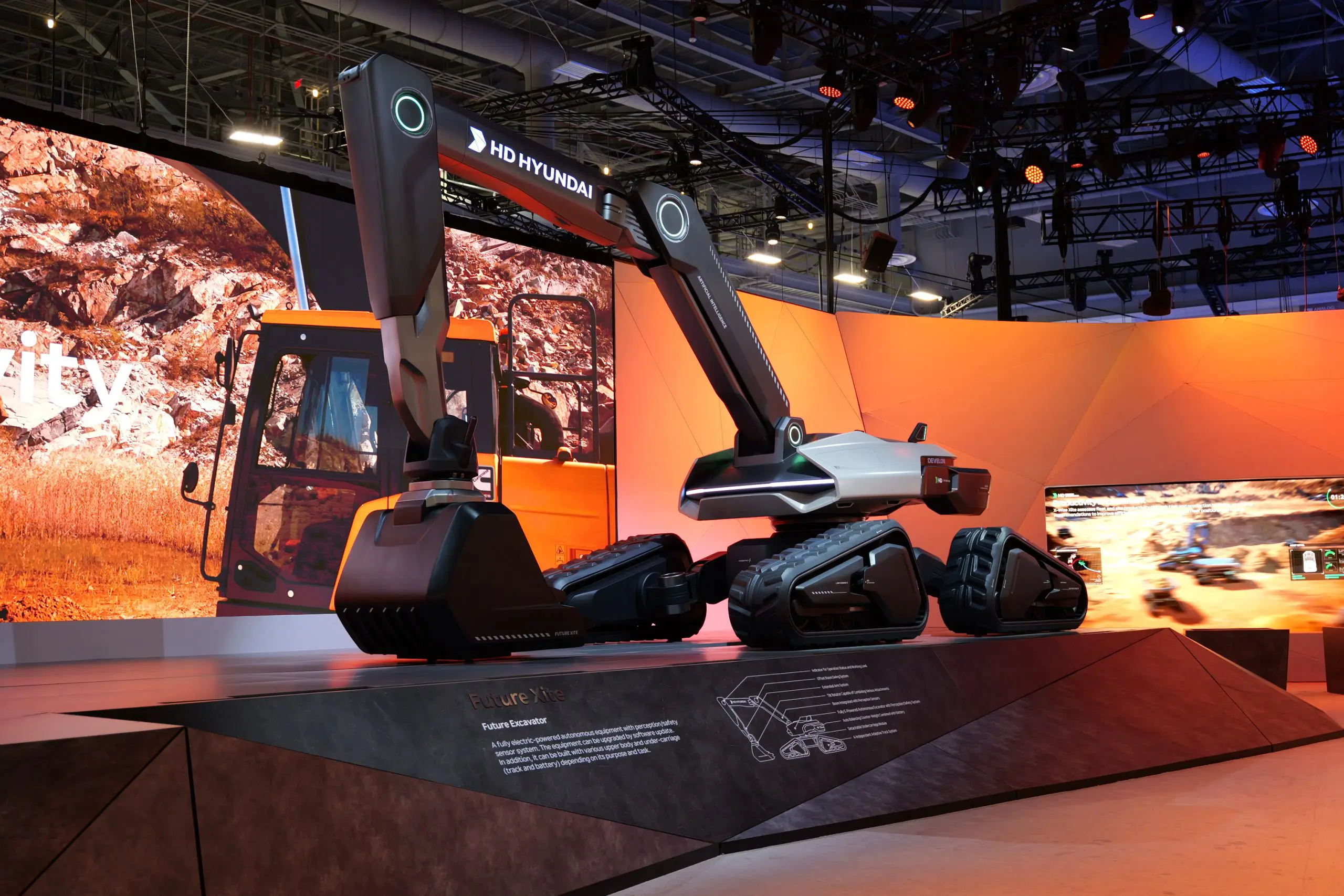 CES 2024 HD Hyundai Experience Zone